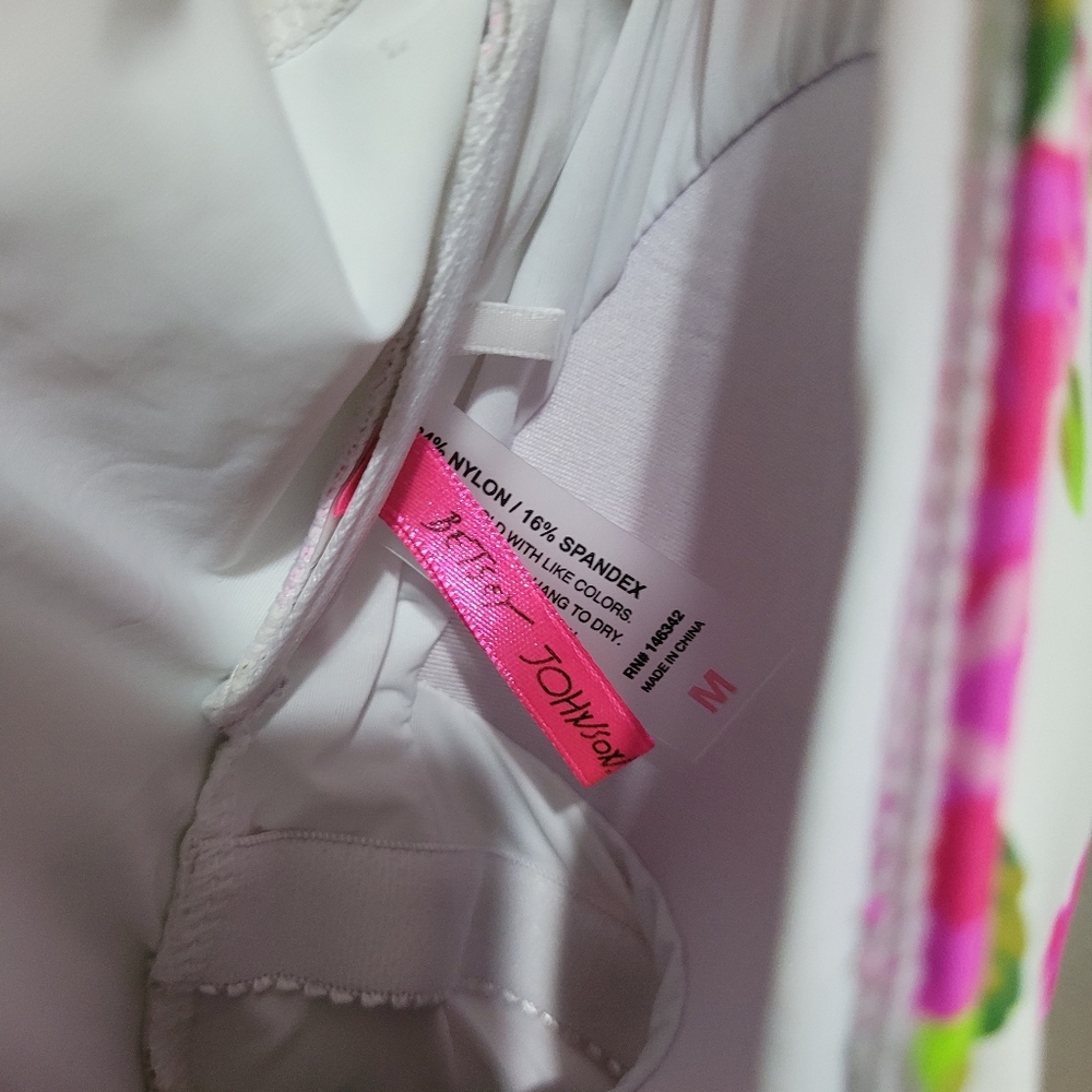 Betsey Johnson Love Always Betsey Print Floral one-piece swim dress - Picture 8 of 8